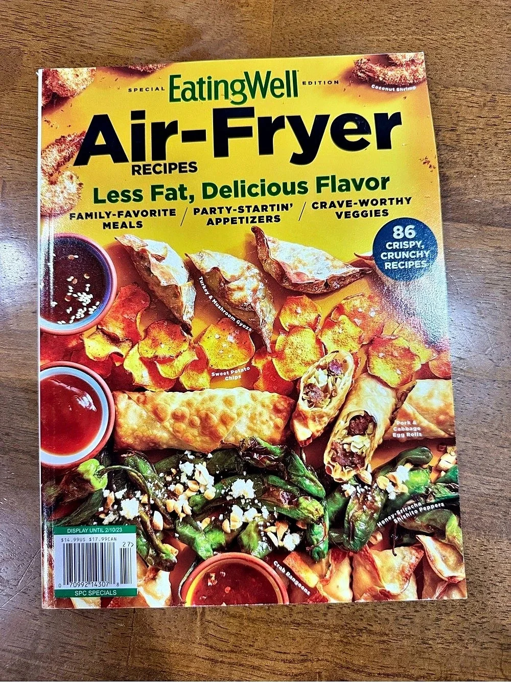 EatingWell Air-Fryer Recipes Cookbook Magazine